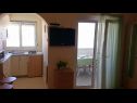 Apartmány Ena - seaview: SA1(2), SA2(2) Pag - Ostrov Pag  - Studio apartmán - SA1(2): interiér
