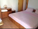 Apartmány Sab - 40 m from beach: A1(4+2), A5(4+2), A2(4+2) Povljana - Ostrov Pag  - Apartmán - A5(4+2): ložnice