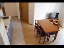 Apartmány Branko A1(4+2), A3(4+2), A4(2+2) Povljana - Ostrov Pag  - Apartmán - A3(4+2): kuchyně a jídelna