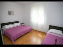 Apartmány Ana - great location, near the beach A1(9), A2(4) Vlasici - Ostrov Pag  - Apartmán - A1(9): ložnice
