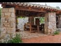Prázdninový dům/vila Sage - rustic dalmatian peace H(2+1) Trpanj - Poloostrov Peljesac  - Chorvatsko  - terasa