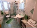Apartmány Keko - 100 m from the beach : A1(4+1), A2(4+1) Banjol - Ostrov Rab  - Apartmán - A2(4+1): koupelna s WC