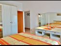 Apartmány Zdenka - garden terrace: A1(5), A2(4), A3(2+2) Barbat - Ostrov Rab  - Apartmán - A1(5): ložnice