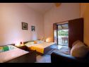 Apartmány Davorka - with sea view: A1(4+1), A2(4+1) Kampor - Ostrov Rab  - Apartmán - A2(4+1): ložnice