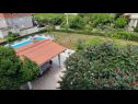 Apartmány Ankica - pool & garden A1(9), A2(8) Kampor - Ostrov Rab  - zahrada