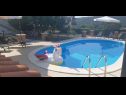 Apartmány Robi- swimming pool and beautiful garden A1-žuti(5), A2-crveni(5), A3(3+1) Kampor - Ostrov Rab  - bazén