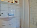 Apartmány Ana - 50m from sea A1(4), A2(4), A3(2) Supetarska Draga - Ostrov Rab  - Apartmán - A3(2): koupelna s WC
