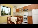 Apartmány Per - comfortable  family apartments A1(2+2), A2(4+1), A3(2+2) Grebaštica - Riviera Šibenik  - Apartmán - A1(2+2): kuchyně a jídelna