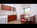 Apartmány Per - comfortable  family apartments A1(2+2), A2(4+1), A3(2+2) Grebaštica - Riviera Šibenik  - Apartmán - A2(4+1): kuchyně a jídelna