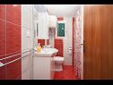 Apartmány Per - comfortable  family apartments A1(2+2), A2(4+1), A3(2+2) Grebaštica - Riviera Šibenik  - Apartmán - A3(2+2): koupelna s WC