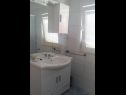 Apartmány Anica A1(2+1), A2(2+2) Zátoka Kanica (Rogoznica) - Riviera Šibenik  - Chorvatsko  - Apartmán - A1(2+1): koupelna s WC