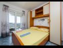 Apartmány Anica A1(2+1), A2(2+2) Zátoka Kanica (Rogoznica) - Riviera Šibenik  - Chorvatsko  - Apartmán - A1(2+1): ložnice