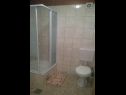 Apartmány Anica A1(2+1), A2(2+2) Zátoka Kanica (Rogoznica) - Riviera Šibenik  - Chorvatsko  - Apartmán - A2(2+2): koupelna s WC