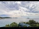 Apartmány Ziva - by the beach; A1(6), A2(4), A3 (2+1) Zátoka Lozica (Rogoznica) - Riviera Šibenik  - Chorvatsko  - Apartmán - A3 (2+1): výhled  na moře