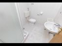 Apartmány Milans - 25m from the beach: A3(2+2), A4(2+2), A5(6+1) Ražanj - Riviera Šibenik  - Apartmán - A4(2+2): koupelna s WC