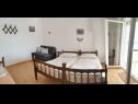 Apartmány Tonci - by the sea: A2(4), A3(4) Rogoznica - Riviera Šibenik  - Apartmán - A2(4): ložnice