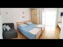 Apartmány Tonci - by the sea: A2(4), A3(4) Rogoznica - Riviera Šibenik  - Apartmán - A3(4): ložnice