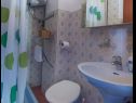 Apartmány ZB A1(2+1), B2(2+1), C3(2+1) Maslinica - Ostrov Šolta  - Apartmán - B2(2+1): koupelna s WC