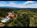 Prázdninový dům/vila Brapa - open swimming pool: H(4) Hrvace - Riviera Split  - Chorvatsko  - dům
