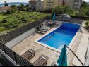 Apartmány Zdene - private pool: A1(6+2), A2(6) Kaštel Lukšić - Riviera Split  - Apartmán - A2(6): bazén