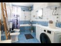 Apartmány Jurica - 100 m from sea: A1(4+2), SA2(2), A3(2+2) Kaštel Novi - Riviera Split  - Apartmán - A1(4+2): koupelna s WC