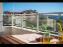 Apartmány Ines - cosy with free parking: A1(4) Kastel Stari - Riviera Split  - výhled z balkónu