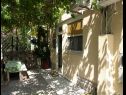 Apartmány Edvard - garden terrace : SA1- zeleni (2), SA2- plavi (2) Split - Riviera Split  - Studio apartmán - SA2- plavi (2): zahradní terasa