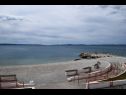 Apartmány Jurica - 300 m from sea: A1 Lea(2+1), A2 Roko(2+1) Split - Riviera Split  - pláž