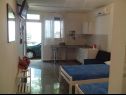 Apartmány Edvard - garden terrace : SA1- zeleni (2), SA2- plavi (2) Split - Riviera Split  - Studio apartmán - SA2- plavi (2): interiér