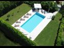 Pokoje Marija - rooms with pool: R2(3), R1(3), R3(2), R4(3) Trilj - Riviera Split  - bazén