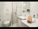 Apartmány Lux 1 - heated pool: A1(4), A4(4) Marina - Riviera Trogir  - Apartmán - A1(4): koupelna s WC
