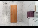 Apartmány Lux 2 - heated pool: A2(4+2), A3(4+2) Marina - Riviera Trogir  - Apartmán - A3(4+2): koupelna s WC
