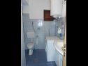 Apartmány Luka - pet friendly A1(4+2) Seget Donji - Riviera Trogir  - Apartmán - A1(4+2): koupelna s WC