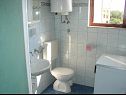 Apartmány Ante - 50 M from the sea : A1(5), A2(8) Seget Vranjica - Riviera Trogir  - Apartmán - A1(5): koupelna s WC