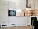 Apartmány Tih - 20 m from sea: A1 Ruzmarin(2+2), A2 Maslina(2+2) Sevid - Riviera Trogir  - Apartmán - A2 Maslina(2+2): kuchyně