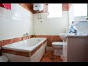 Apartmány Sanda - 10 M from the beach : A1(6+1), A2(6+1) Trogir - Riviera Trogir  - Apartmán - A1(6+1): koupelna s WC