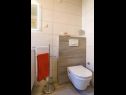 Apartmány Maša - modern sea view apartment: A1(4+1) Trogir - Riviera Trogir  - Apartmán - A1(4+1): koupelna s WC