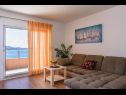 Apartmány Maša - modern sea view apartment: A1(4+1) Trogir - Riviera Trogir  - Apartmán - A1(4+1): obývák