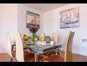 Apartmány Maša - modern sea view apartment: A1(4+1) Trogir - Riviera Trogir  - Apartmán - A1(4+1): jídelna