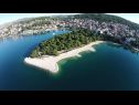 Apartmány Davorka - 50m from the sea A1(2+2), A2(2+2) Trogir - Riviera Trogir  - pláž