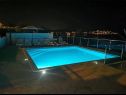 Apartmány Marija - 10m from beach: A1(4+1), A2(6), A3(6+2) Trogir - Riviera Trogir  - bazén