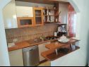 Apartmány Marija - 10m from beach: A1(4+1), A2(6), A3(6+2) Trogir - Riviera Trogir  - Apartmán - A2(6): kuchyně