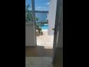 Apartmány Marija - 10m from beach: A1(4+1), A2(6), A3(6+2) Trogir - Riviera Trogir  - Apartmán - A3(6+2): výhled  na moře