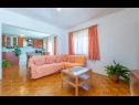 Apartmány Mare - comfortable apartment : A1(5), A2(5) Trogir - Riviera Trogir  - Apartmán - A1(5): obývák