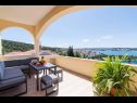 Apartmány Tom - panoramic sea view: A1(6) Trogir - Riviera Trogir  - terasa