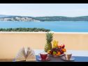 Apartmány Tom - panoramic sea view: A1(6) Trogir - Riviera Trogir  - terasa