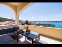 Apartmány Tom - panoramic sea view: A1(6) Trogir - Riviera Trogir  - Apartmán - A1(6): terasa