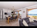 Apartmány Tom - panoramic sea view: A1(6) Trogir - Riviera Trogir  - Apartmán - A1(6): obývák