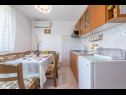 Apartmány Kosta - 70m from sea : A1(2+1), A2(4+2) Vinišće - Riviera Trogir  - Apartmán - A1(2+1): kuchyně a jídelna