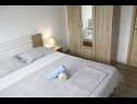 Apartmány Ivan C A1(4+1), A2(4+1), A4(4+1), A3(4+1) Bibinje - Riviera Zadar  - Apartmán - A4(4+1): ložnice